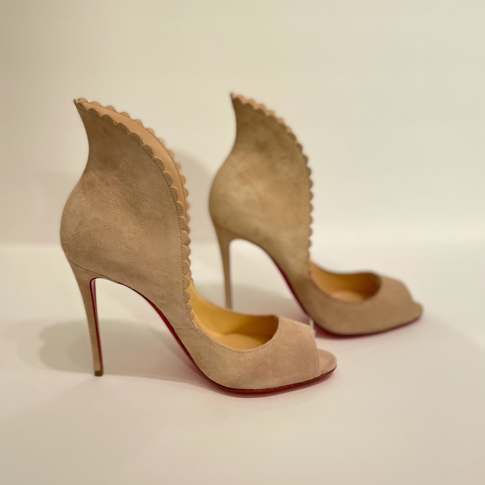 🎥 Louboutin Pijonina Veau Velours 100 mm